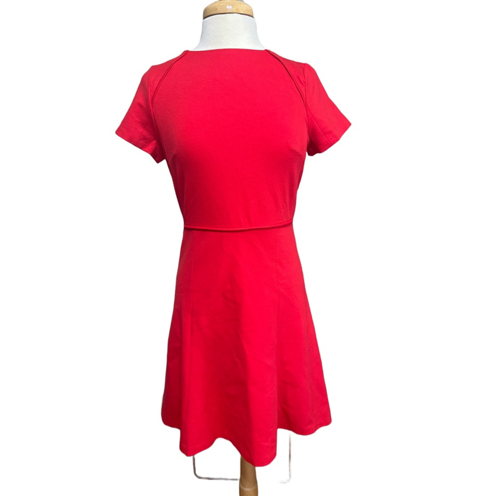 J. CREW Red Dress Size 6